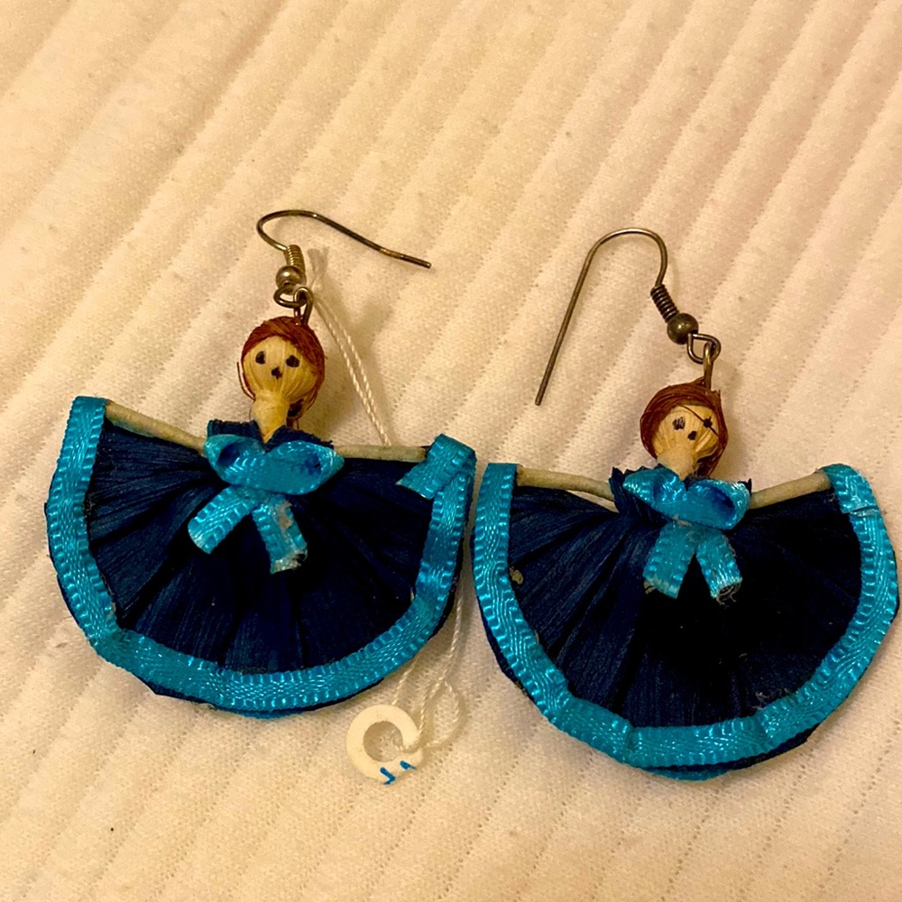 Mexican folklorico dancer earrings